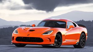 Превью обои srt viper, авто, стиль, свет