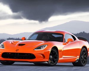 Превью обои srt viper, авто, стиль, свет