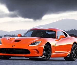 Превью обои srt viper, авто, стиль, свет