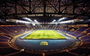 Превью обои stadium euro 2012, металлист, харьков, metalist stadium kharkiv