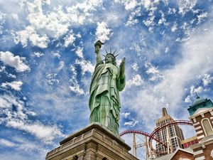 Превью обои статуя свободы, нью-йорк, соединенные штаты америки, hdr
