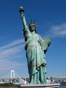 Превью обои статуя свободы, сша, нью-йорк