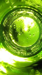 Превью обои стекло, зеленый, бутылка