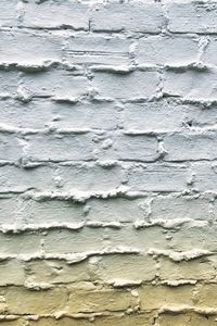 Превью обои стена, кирпич, белый, текстура, поверхность
