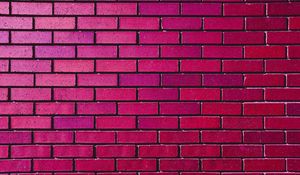 Превью обои стена, кирпич, кирпичный, текстура, розовый, фиолетовый, оттенки