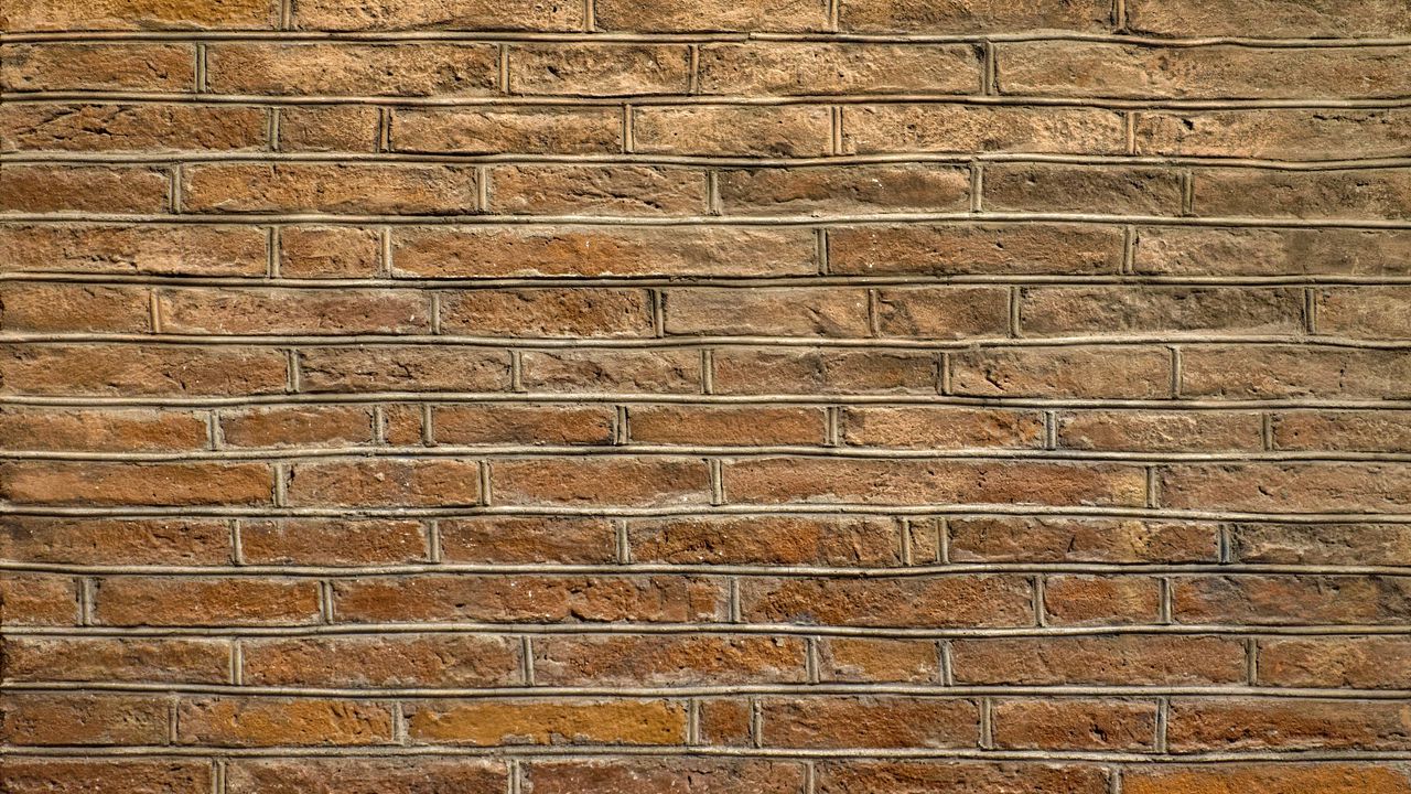 Обои стена, кирпич, текстура, поверхность, коричневый