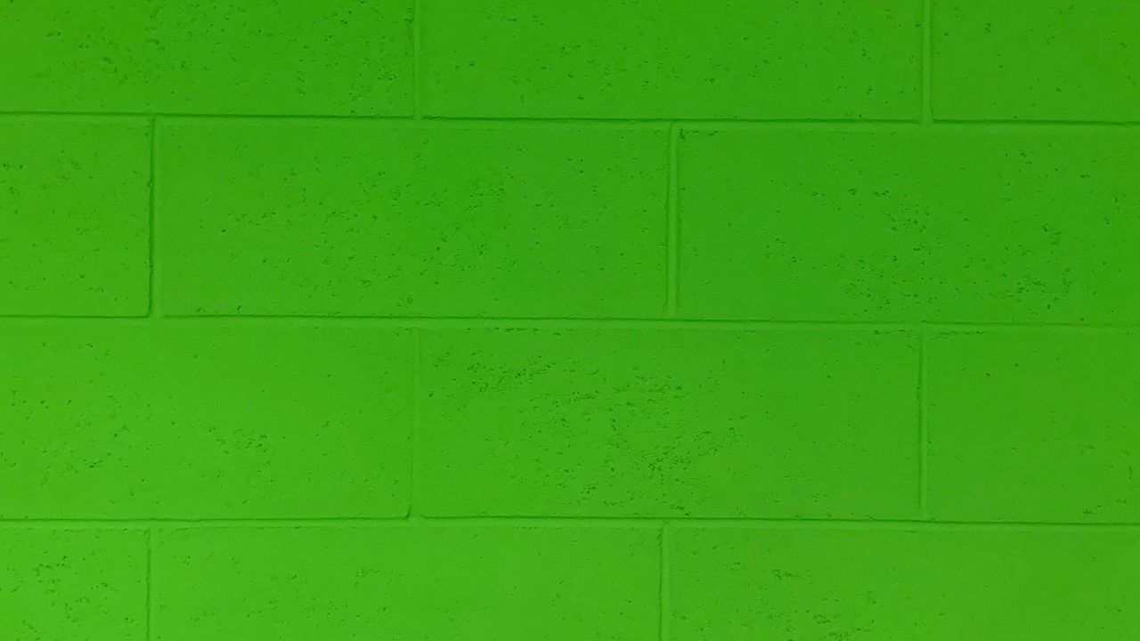 Обои стена, кирпич, зеленый, текстура