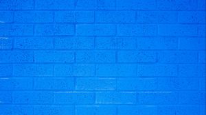 Превью обои стена, кирпичи, текстура, шершавый, синий