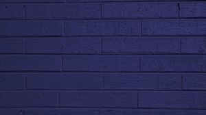 Превью обои стена, кирпичный, фиолетовый, краска