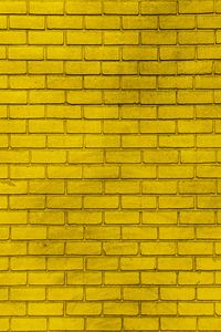 Превью обои стена, кирпичный, желтый, краска, кирпич, текстура