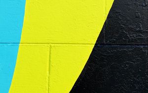 Превью обои стена, краска, поверхность, желтый, черный