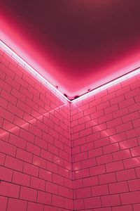 Превью обои стена, свет, розовый, плитка