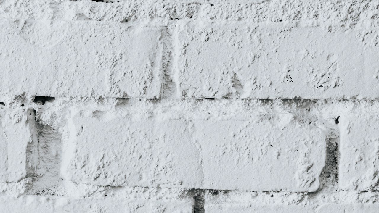 Обои стена, текстура, кирпичный, белый, кирпич