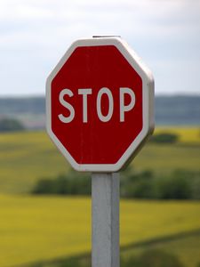 Превью обои stop, стоп, знак, указатель