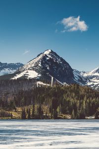 Превью обои strba tarn, словакия, горы, озеро