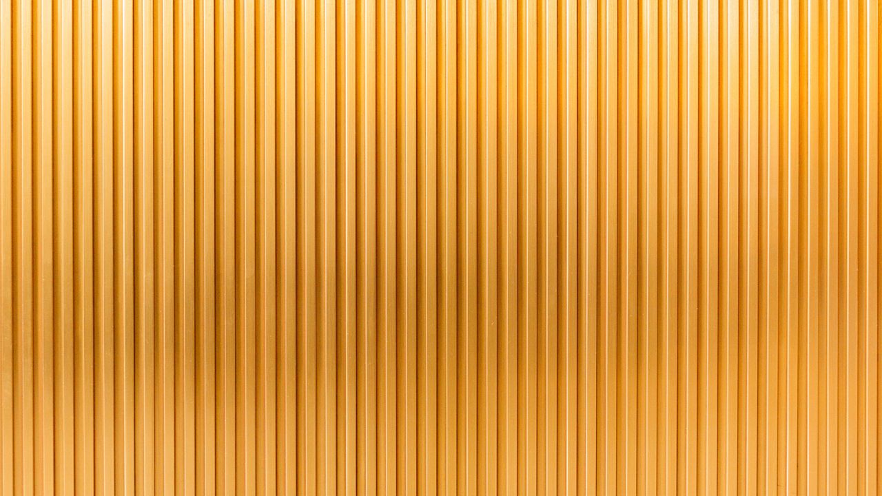 Обои stripes, ribbed, golden, texture картинки на рабочий стол, фото ...