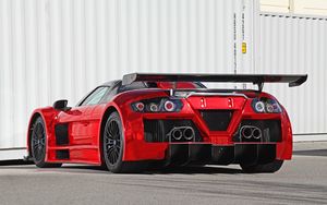 Превью обои суперкар, gumpert, apollo, s, ironcar, 2m-designs