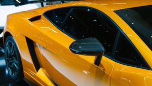 Превью обои суперкар, спорткар, вид сбоку