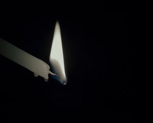 Превью обои свеча, огонь, гореть, фитиль, воск