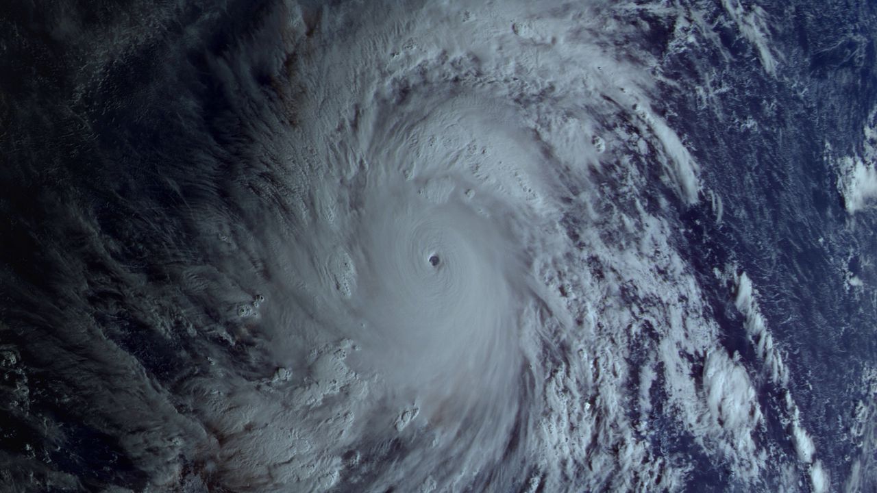 Обои тайфун, япония, 2014, вращение, космос