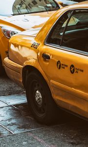 Превью обои такси, авто, нью-йорк