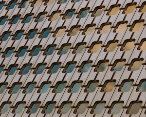 Превью обои текстура, отверстия, сетка, симметрия, узор, поверхность