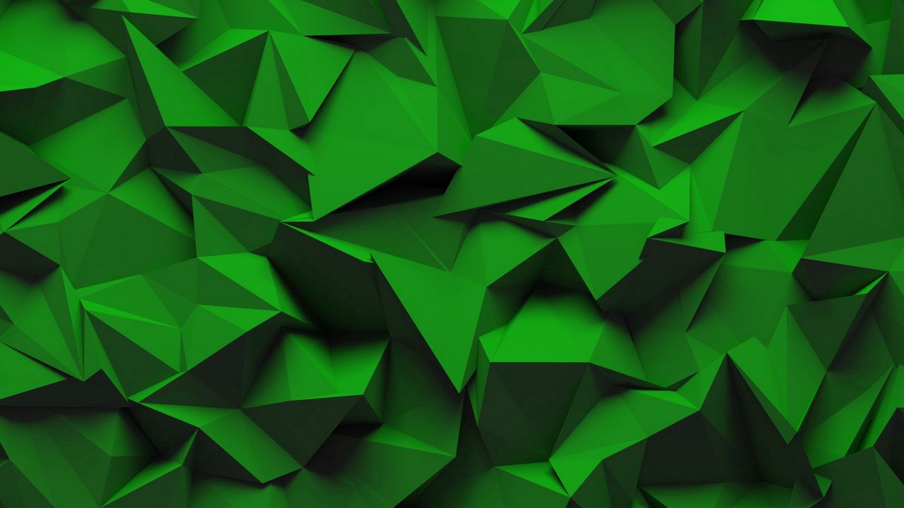 Обои текстура, рельеф, геометрический, объемный, зеленый