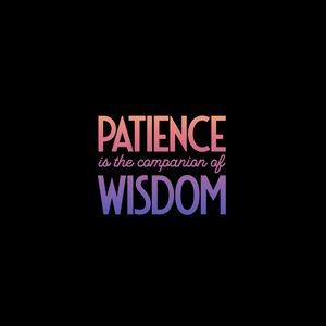 Превью обои терпение, мудрость, надпись, слова