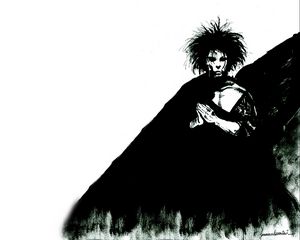 Превью обои the sandman, песочный человек, комикс, нил гейман