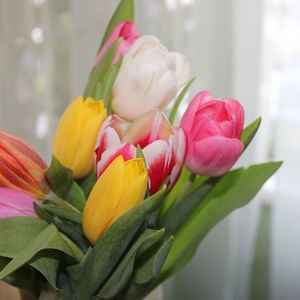 Превью обои тюльпаны, цветы, яркие, букет, весна