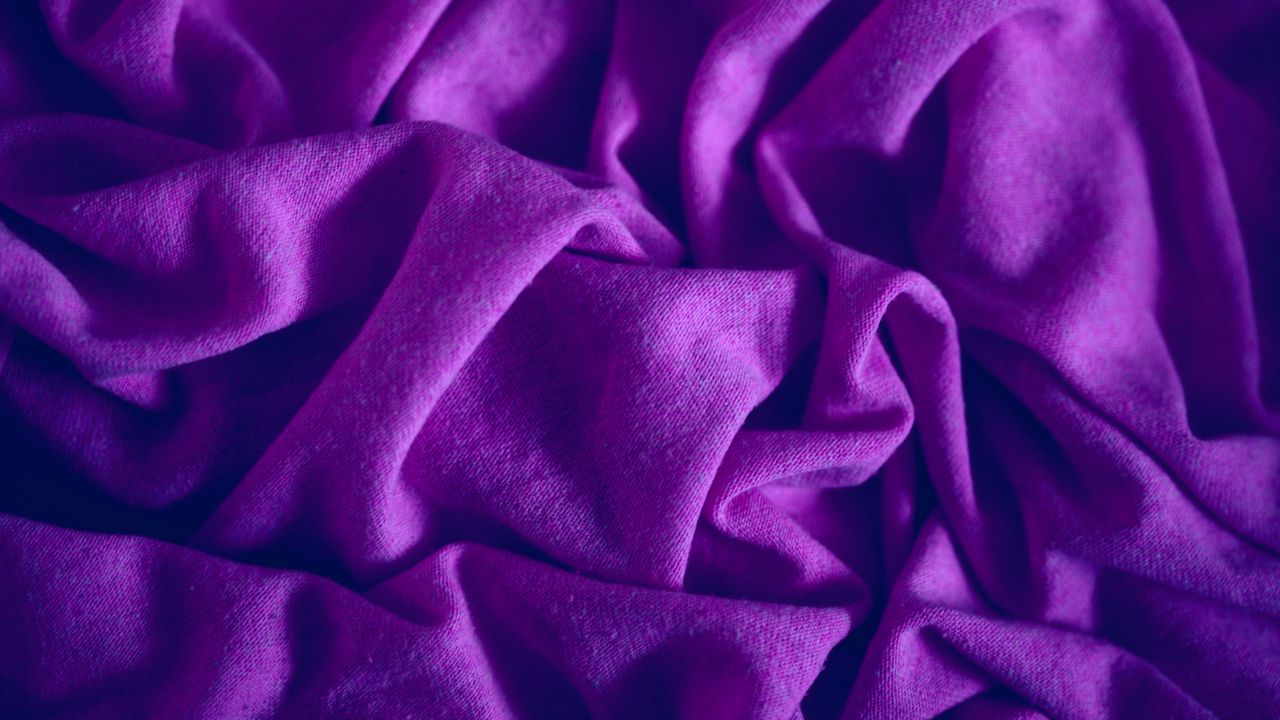 Обои ткань, складки, текстура, фиолетовый