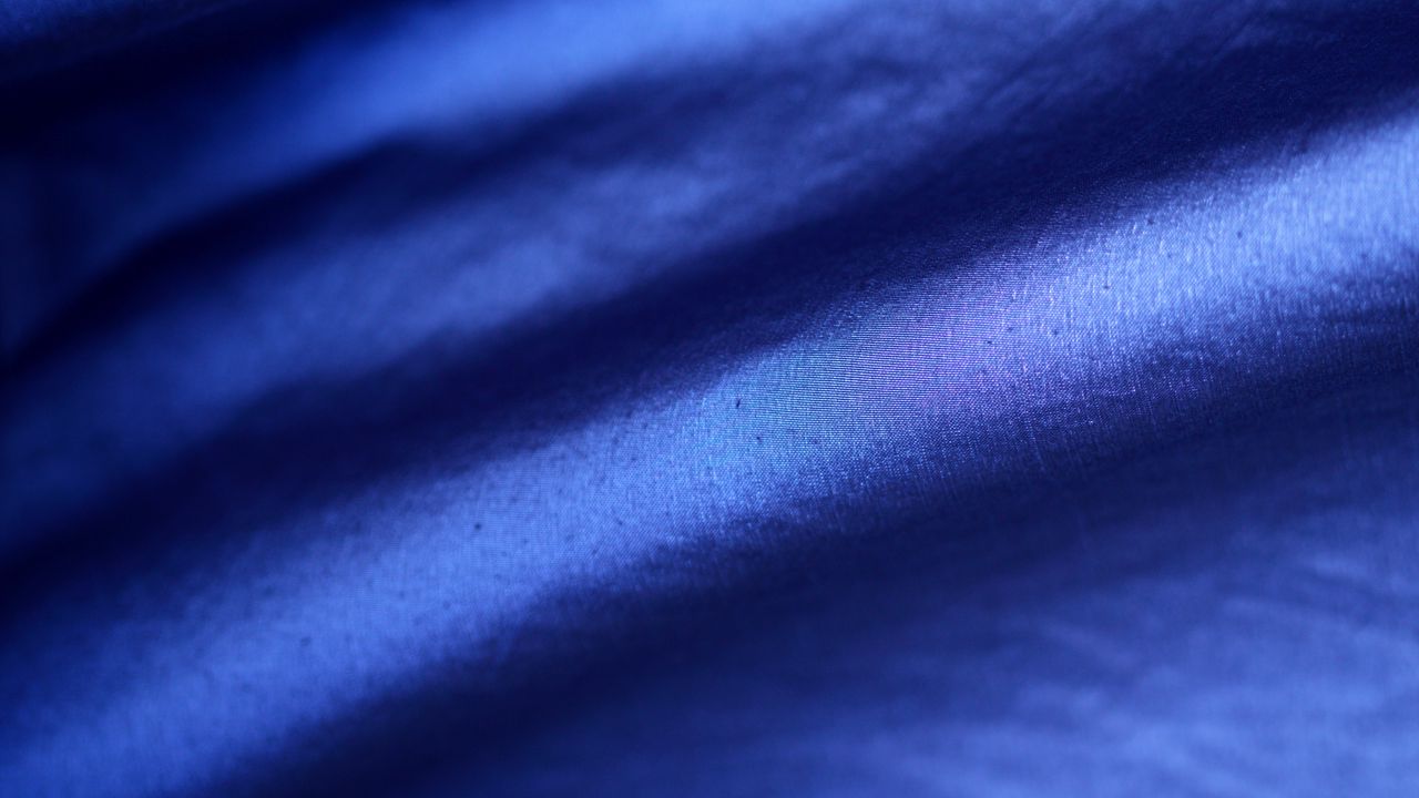 Обои ткань, складки, текстура, синий