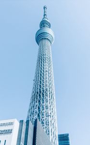 Превью обои tokyo skytree, башня, архитектура, токио, япония