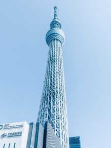 Превью обои tokyo skytree, башня, архитектура, токио, япония