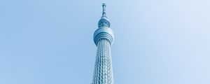 Превью обои tokyo skytree, башня, архитектура, токио, япония