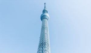 Превью обои tokyo skytree, башня, архитектура, токио, япония