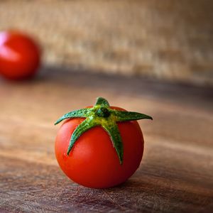 Превью обои томаты, спелый, размытость, овощ