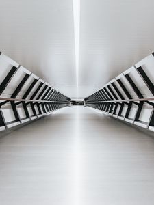 Превью обои тоннель, коридор, архитектура, интерьер, минимализм
