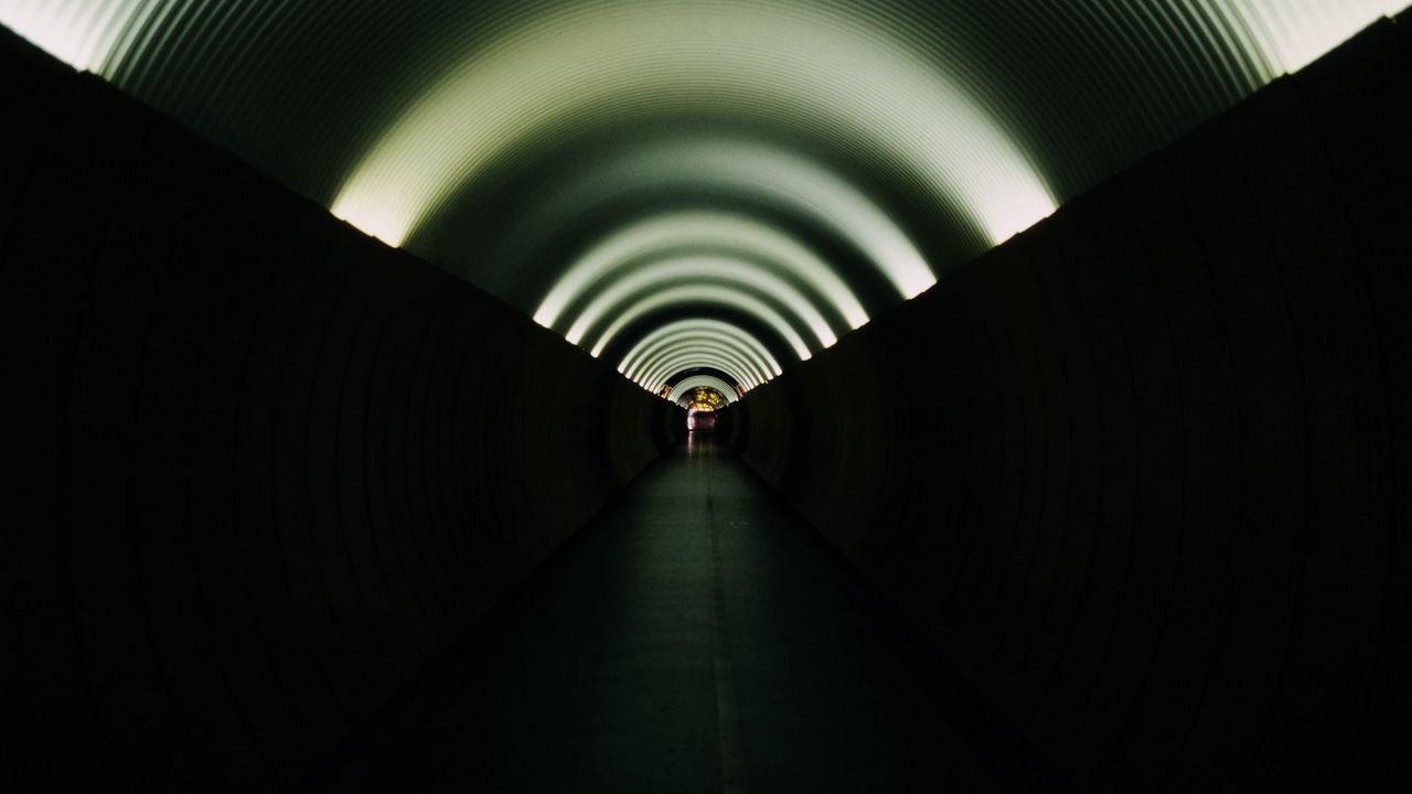 Обои тоннель, подземный, темный
