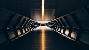 Превью обои тоннель, свет, подземный