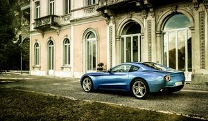 Превью обои touring, berlinetta, lusso, ferrari