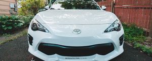 Превью обои toyota, автомобиль, спорткар, вид спереди
