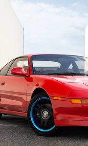 Превью обои toyota mr2, toyota, автомобиль, красный