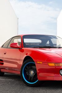 Превью обои toyota mr2, toyota, автомобиль, красный