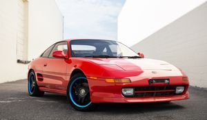 Превью обои toyota mr2, toyota, автомобиль, красный