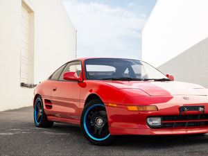 Превью обои toyota mr2, toyota, автомобиль, красный