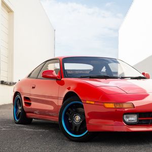 Превью обои toyota mr2, toyota, автомобиль, красный