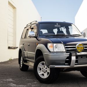 Превью обои toyota prado, toyota, автомобиль, черный