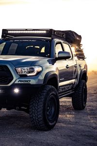 Превью обои toyota tacoma, toyota, внедорожник