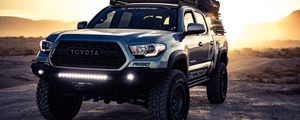 Превью обои toyota tacoma, toyota, внедорожник